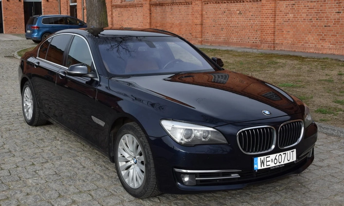 BMW Seria 7 cena 74500 przebieg: 271000, rok produkcji 2014 z Olsztyn małe 562